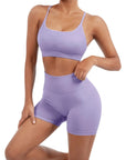 Seamless Workout Set-Activewear-SUUKSESS-SUUKSESS