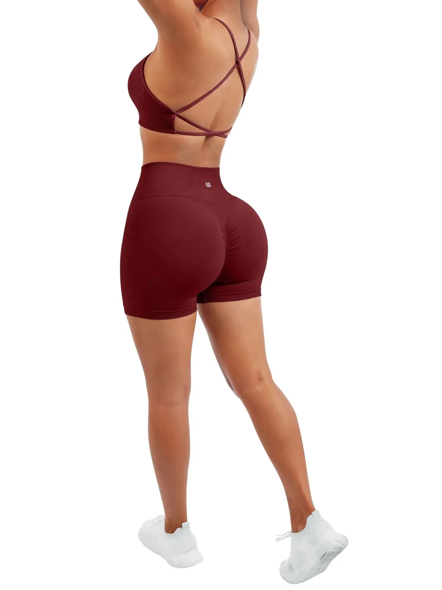 Seamless Workout Set-Activewear-SUUKSESS-SUUKSESS