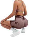 Colorful Seamless Workout Set-SUUKSESS-SUUKSESS