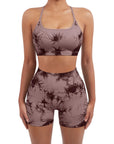 Colorful Seamless Workout Set-SUUKSESS-SUUKSESS
