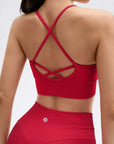 Padded Sports Bra Seamless Workout Set