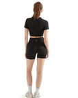 Seamless Crop Top Workout Set-SUUKSESS-SUUKSESS