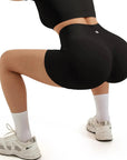 Seamless Crop Top Workout Set-SUUKSESS-SUUKSESS