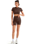 Seamless Crop Top Workout Set-SUUKSESS-SUUKSESS