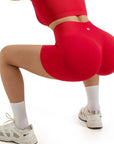 Seamless Crop Top Workout Set-SUUKSESS-SUUKSESS