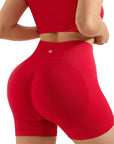 Seamless Crop Top Workout Set-SUUKSESS-SUUKSESS