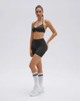 Padded Bra Seamless Halter 2 Piece Workout Sets-SUUKSESS-SUUKSESS