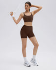 Double Strappy Sports Bra Workout Sets-SUUKSESS-SUUKSESS