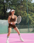 Double Strappy Sports Bra Workout Sets-SUUKSESS-SUUKSESS