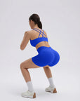 Double Strappy Sports Bra Workout Sets-SUUKSESS-SUUKSESS