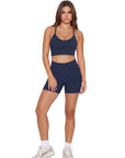Racerback Sports Bras Workout Set-SUUKSESS-SUUKSESS