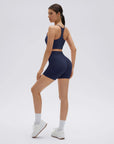 Racerback Sports Bras Workout Set-SUUKSESS-SUUKSESS