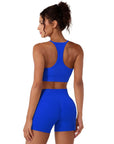 Racerback Sports Bras Workout Set-SUUKSESS-SUUKSESS