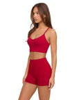Racerback Sports Bras Workout Set-SUUKSESS-SUUKSESS