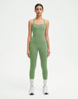Halter Tank Top Leggings Workout Set-Activewear-SUUKSESS-Green-XS-SUUKSESS