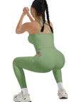 Halter Tank Top Leggings Workout Set-Activewear-SUUKSESS-SUUKSESS