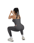 Halter Tank Top Leggings Workout Set-Activewear-SUUKSESS-SUUKSESS
