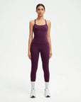 Halter Tank Top Leggings Workout Set-Activewear-SUUKSESS-Violet-XS-SUUKSESS