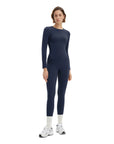SUUKSESS Women 2 Piece Workout Set Tummy Control Legging Long Sleeve Workout Top-SUUKSESS-SUUKSESS