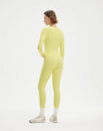 SUUKSESS Women 2 Piece Workout Set Tummy Control Legging Long Sleeve Workout Top-SUUKSESS-SUUKSESS
