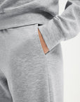 SUUKSESS Women 2 Piece Lounge Matching Set Off Shoulder Sweatshirt Wide Leg Sweatpant-SUUKSESS-SUUKSESS