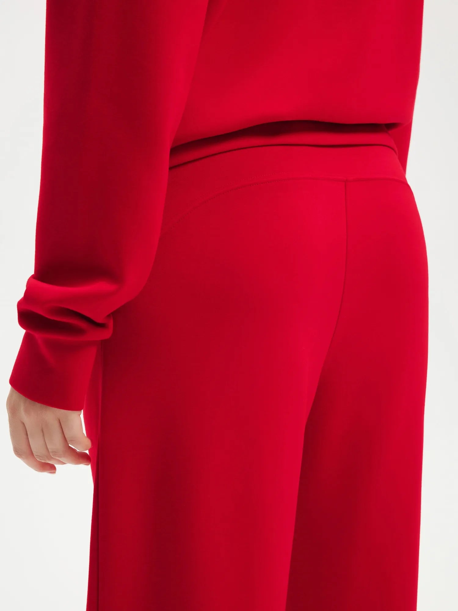 SUUKSESS Women 2 Piece Lounge Matching Set Off Shoulder Sweatshirt Wide Leg Sweatpant-SUUKSESS-SUUKSESS
