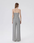 Tube Wide Leg Pants 2 Piece Lounge Set-SUUKSESS-SUUKSESS