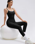 Double Layer Padded Top Leggings Workout Sets-SUUKSESS-SUUKSESS