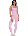 Racerback Compression Legging Workout Set