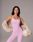 Racerback Compression Legging Workout Set
