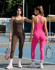Racerback Compression Legging Workout Set