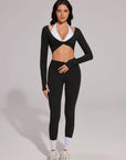 Twist Pilates Long Sleeve Top Workout Set