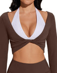 Twist Pilates Long Sleeve Top Workout Set