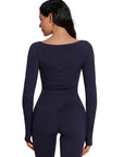Twist Pilates Long Sleeve Top Workout Set