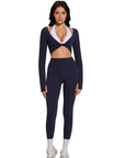 Twist Pilates Long Sleeve Top Workout Set