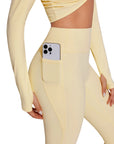 Twist Pilates Long Sleeve Top Workout Set