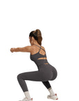Twist Back Leggings Workout Sets-SUUKSESS-SUUKSESS