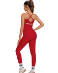Twist Back Leggings Workout Sets-SUUKSESS-SUUKSESS