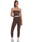 Color Block Layered Workout Sets-SUUKSESS-SUUKSESS