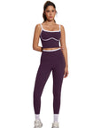 Color Block Layered Workout Sets-SUUKSESS-SUUKSESS