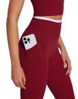 Color Block Layered Workout Sets-SUUKSESS-SUUKSESS