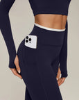 Halter Layered Two Piece Workout Set-SUUKSESS-SUUKSESS