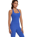 Halter Neck Tops Leggings Workout Set