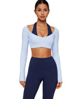 Double Layer Padded Pilates Workout Set-SUUKSESS-SUUKSESS