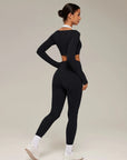 Double Layer Padded Pilates Workout Set-SUUKSESS-SUUKSESS