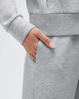Zip up Top Leg Sweatpant 2 Piece Set