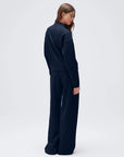 Zip up Top Leg Sweatpant 2 Piece Set