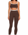 Adjustable Straps Bra Padded Workout Set