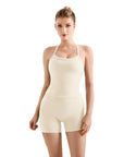 Halter Tank Top Workout Set