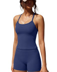 Halter Tank Top Workout Set